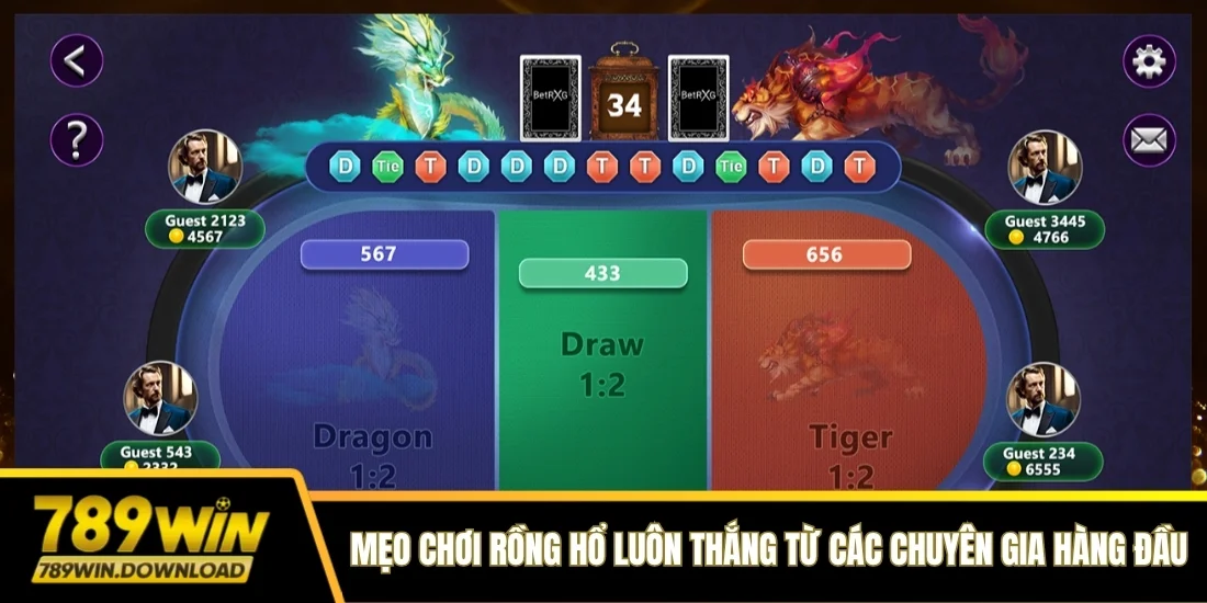 Mẹo chơi Rồng Hổ luôn thắng từ các chuyên gia hàng đầu