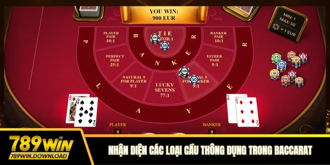 Nhận diện các loại cầu thông dụng trong Baccarat